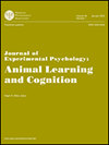 JOURNAL OF EXPERIMENTAL PSYCHOLOGY-ANIMAL LEARNING AND COGNITION雜志封面